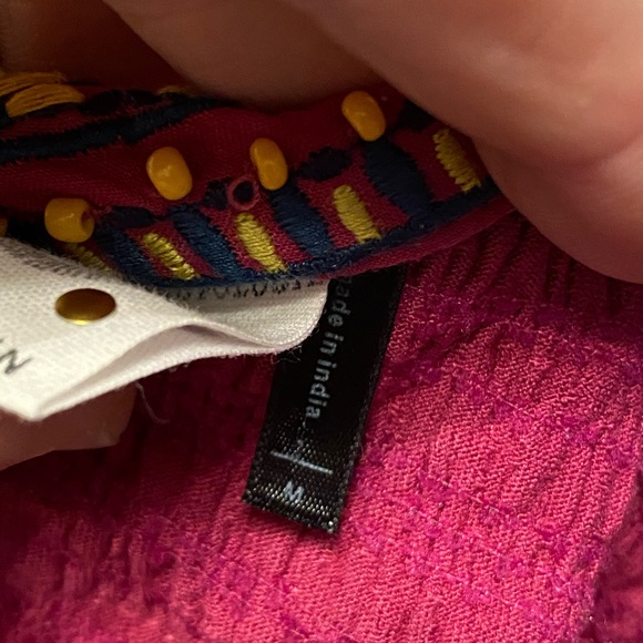 Medium Anthropologie Sunflower Boho Tank Top - Picture 4 of 7